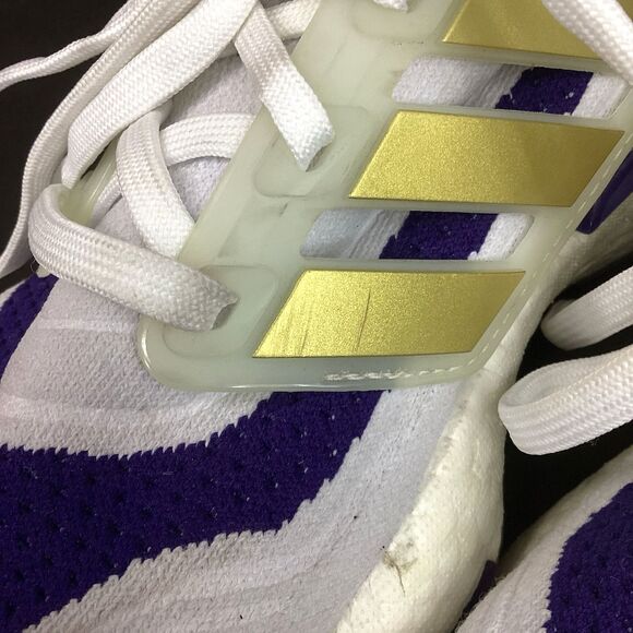 Adidas UltraBoost 21 NCAA Pack-Washington Huskies-Men 7-White/Purple Shoe-GX7967 - Picture 7 of 8